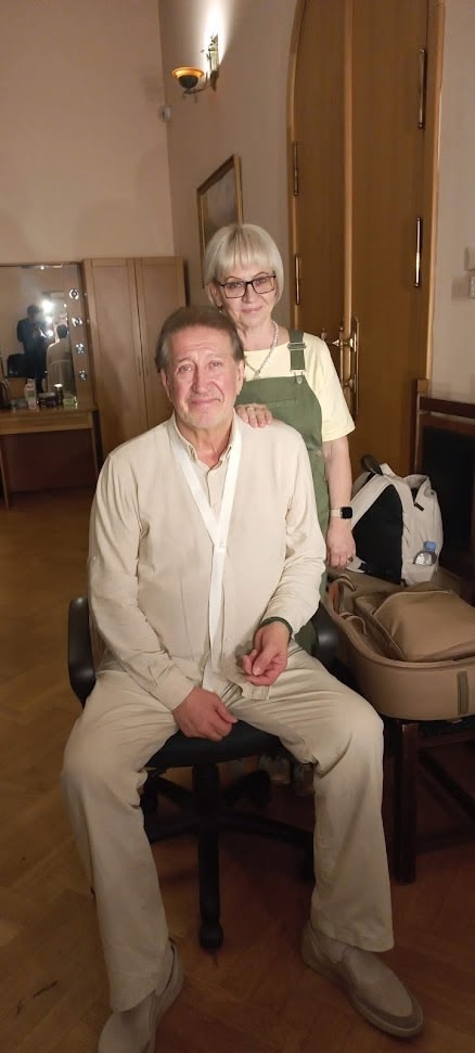 С Татьяной Визбор. 20.06.2025 На концерте в день рождения Ю. Визбора