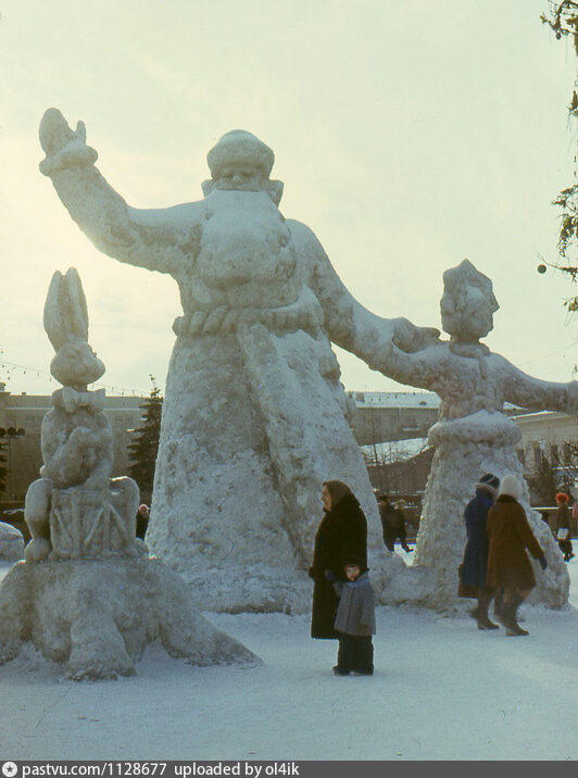 Дед Мороз, Снегурочка и заяц