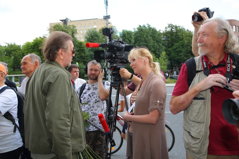 13.07.2022 Москва. Открытие мемориальной доски к 90-летию Виктора Берковского