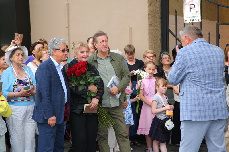13.07.2022 Москва. Открытие мемориальной доски к 90-летию Виктора Берковского