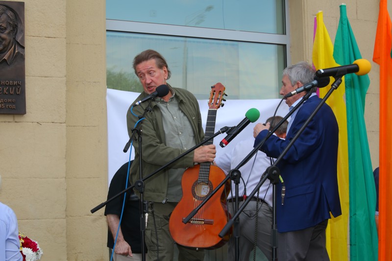 13.07.2022 Москва. Открытие мемориальной доски к 90-летию Виктора Берковского
