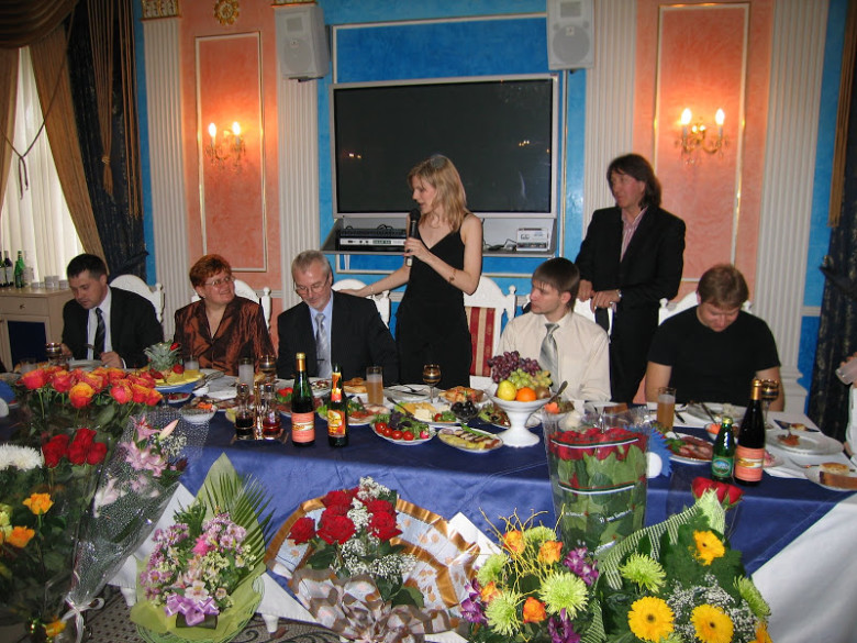 Юбилей однополчанина В.Стома.2007 год.