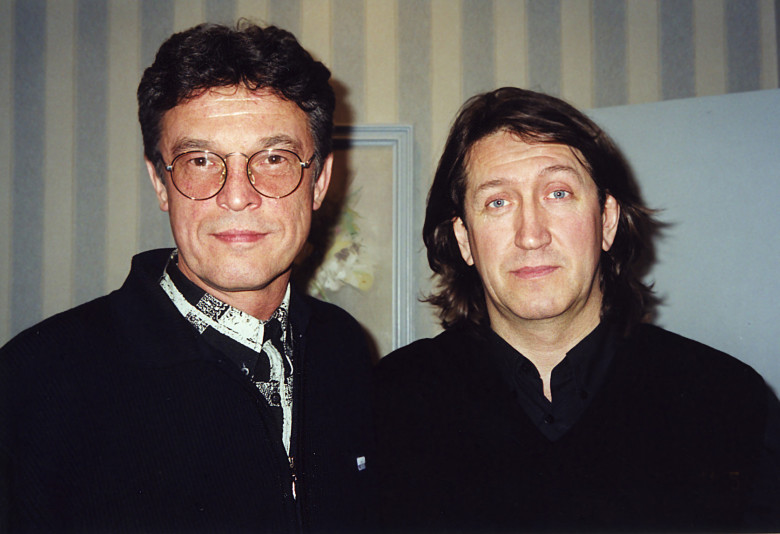 С Иваром Калныньшем. 2006 год.