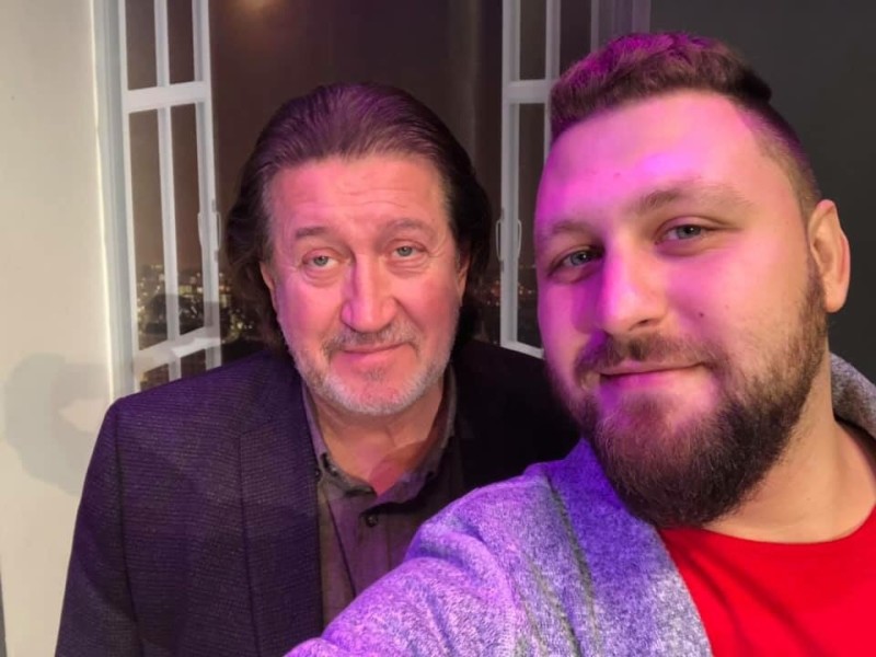 С Павлом Пиковским, 2018 г.