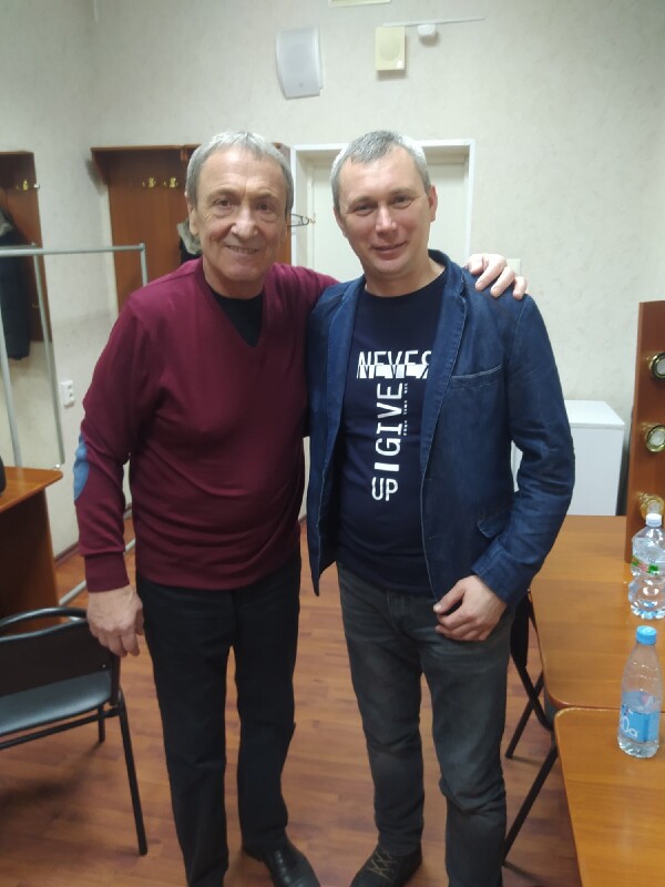 23.02.2022 Санкт-Петербург. С Александром Альвинским