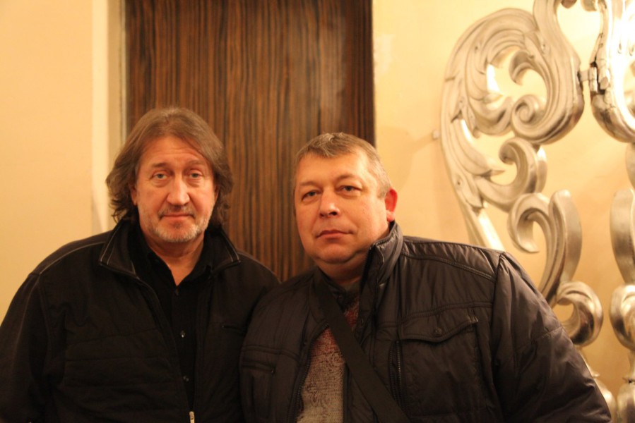 С Алексеем Цыплёвым, ноябрь 2016 г.