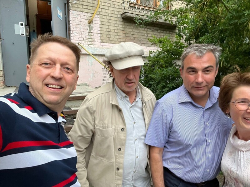 С Андреем Ершовым и Александром Орлом. 12.07.2023 Челябинск