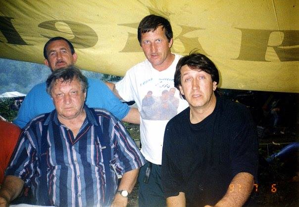 В.Берковский, О.Митяев, В.Забашта, С.Боханцев. 1997 год.