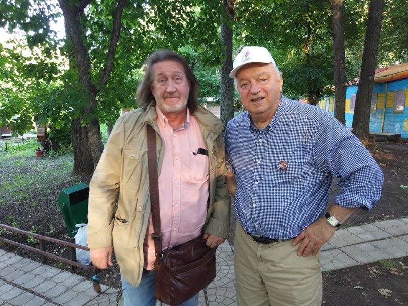 С Сергеем Никитиным