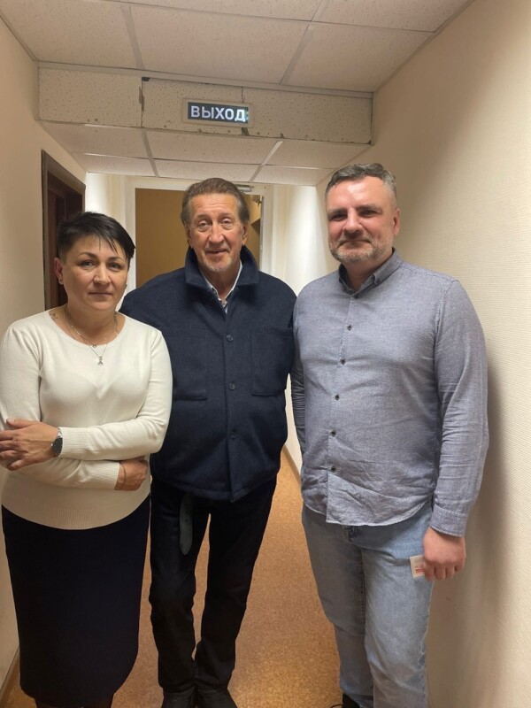 10.12.2022 Рязань. С Ларисой Назаровой  и Андреем Рыжовым
