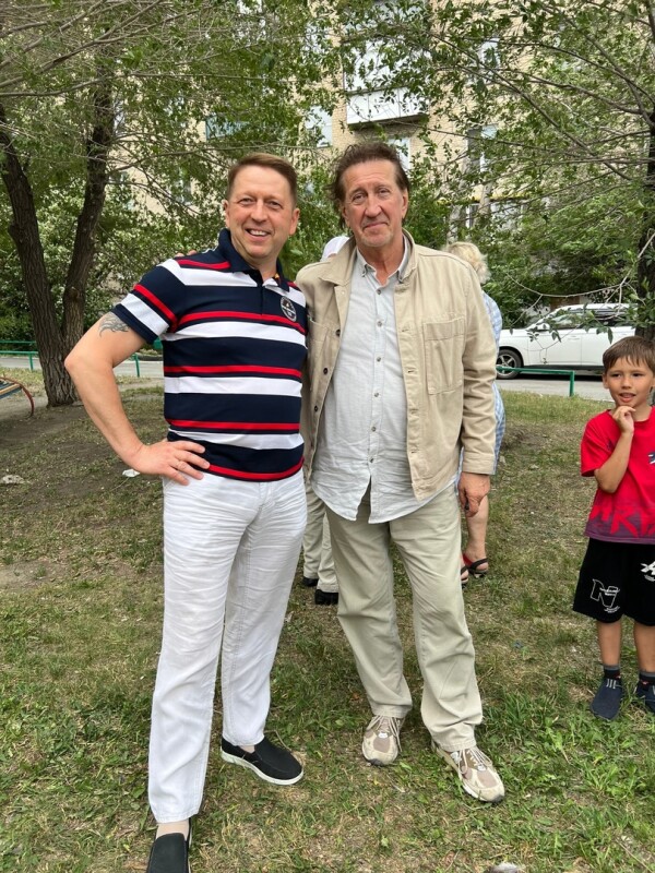 С Андреем Ершовым. 12.07.2023 Челябинск