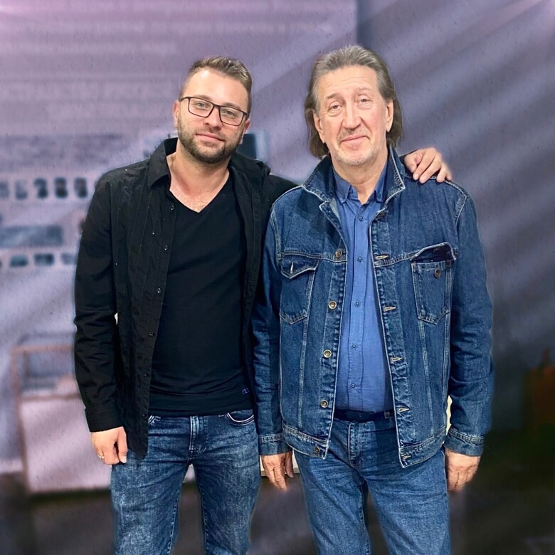 С Вячеславом Моногаевым