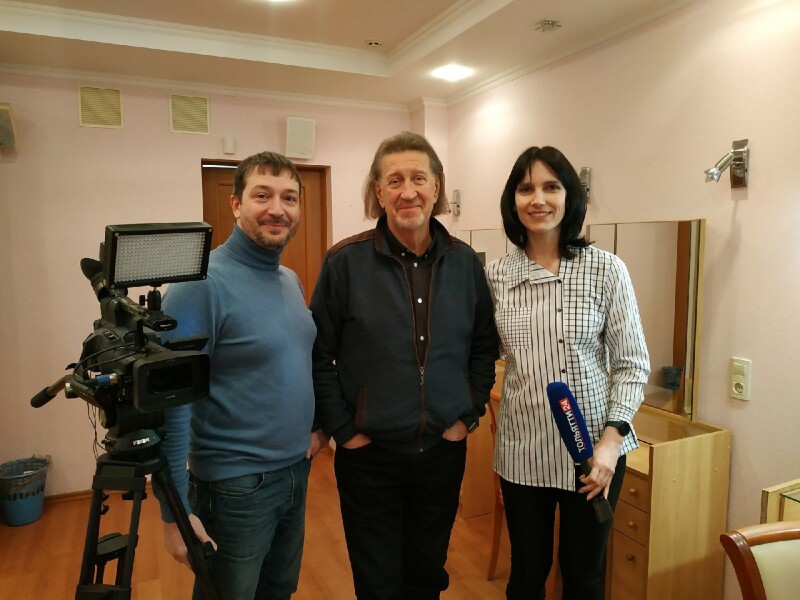 8.02.2020 Тольятти. Со съёмочной группой ВАЗ ТВ Тольятти
